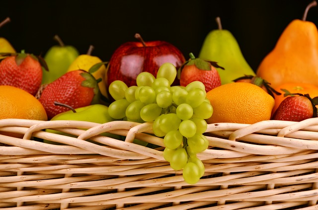 košík ovoce